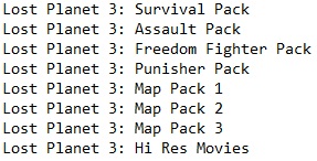 Lost Planet 3 Lost Planet 3