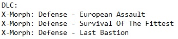 X-Morph Defense X-Morph Defense